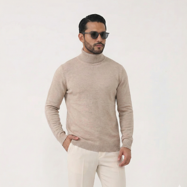 Turtleneck Sweater Casual Zyoralux