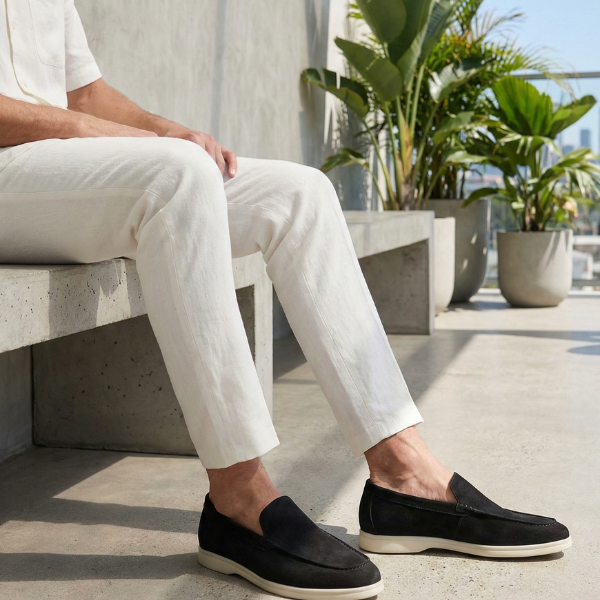 Suede Loafers Zyoralux