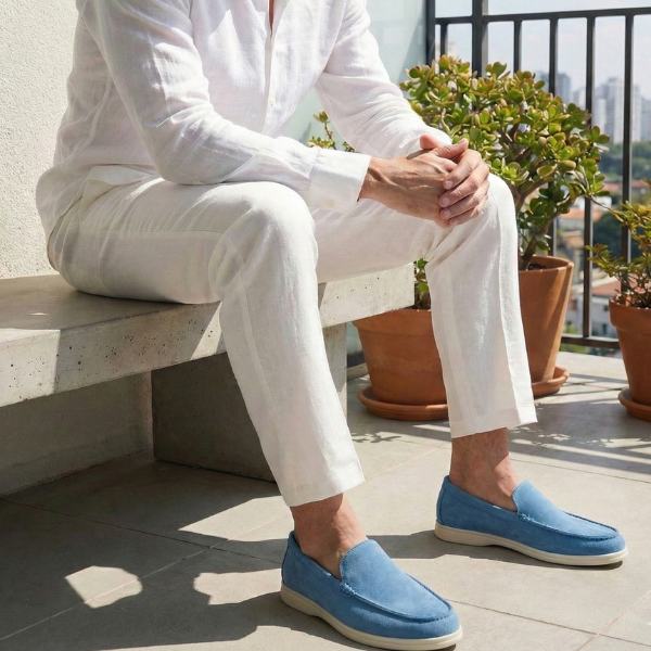 Suede Loafers Zyoralux