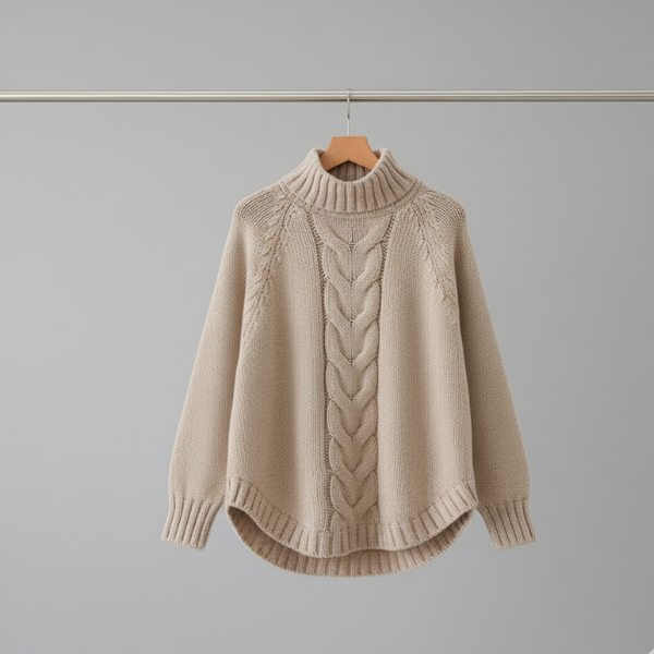 Pullover High Neck Fall Winter Autumn 2025 Buy one, get another free.