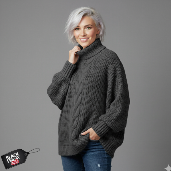 Pullover High Neck Fall Winter Autumn 2025 Buy one, get another free.