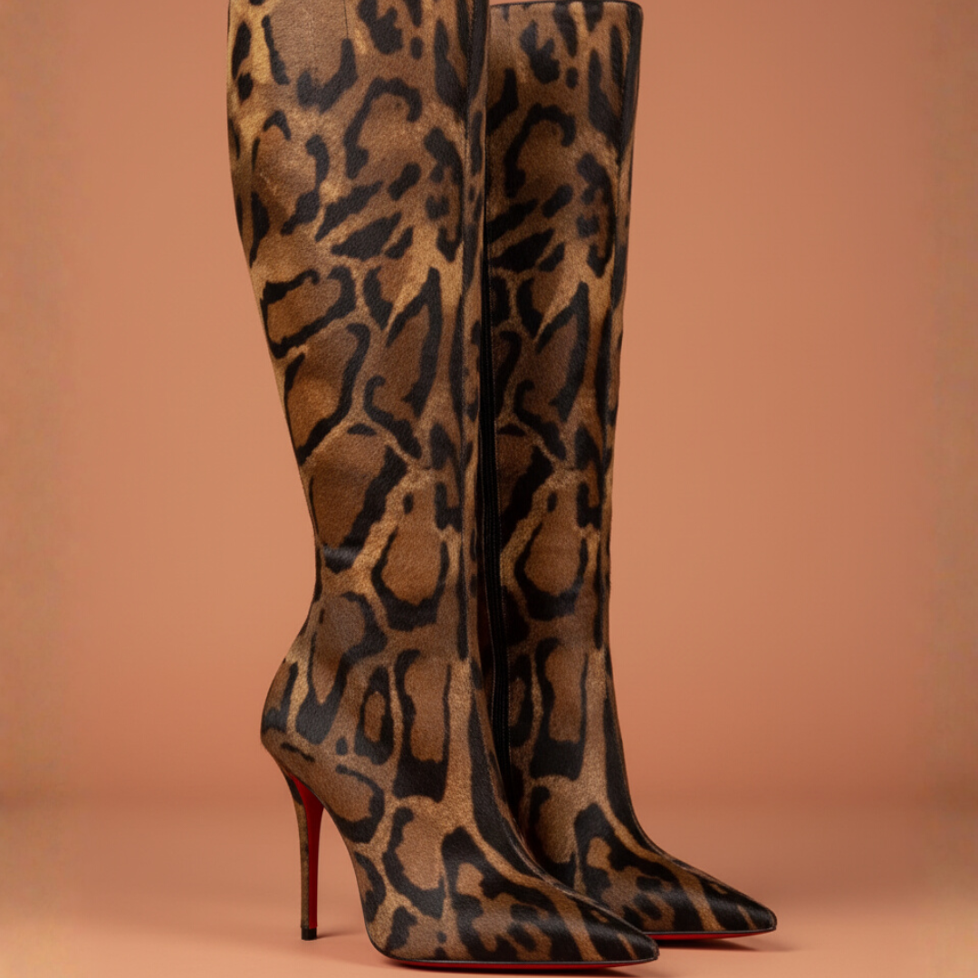 Leopard Long Boots Zyoralux