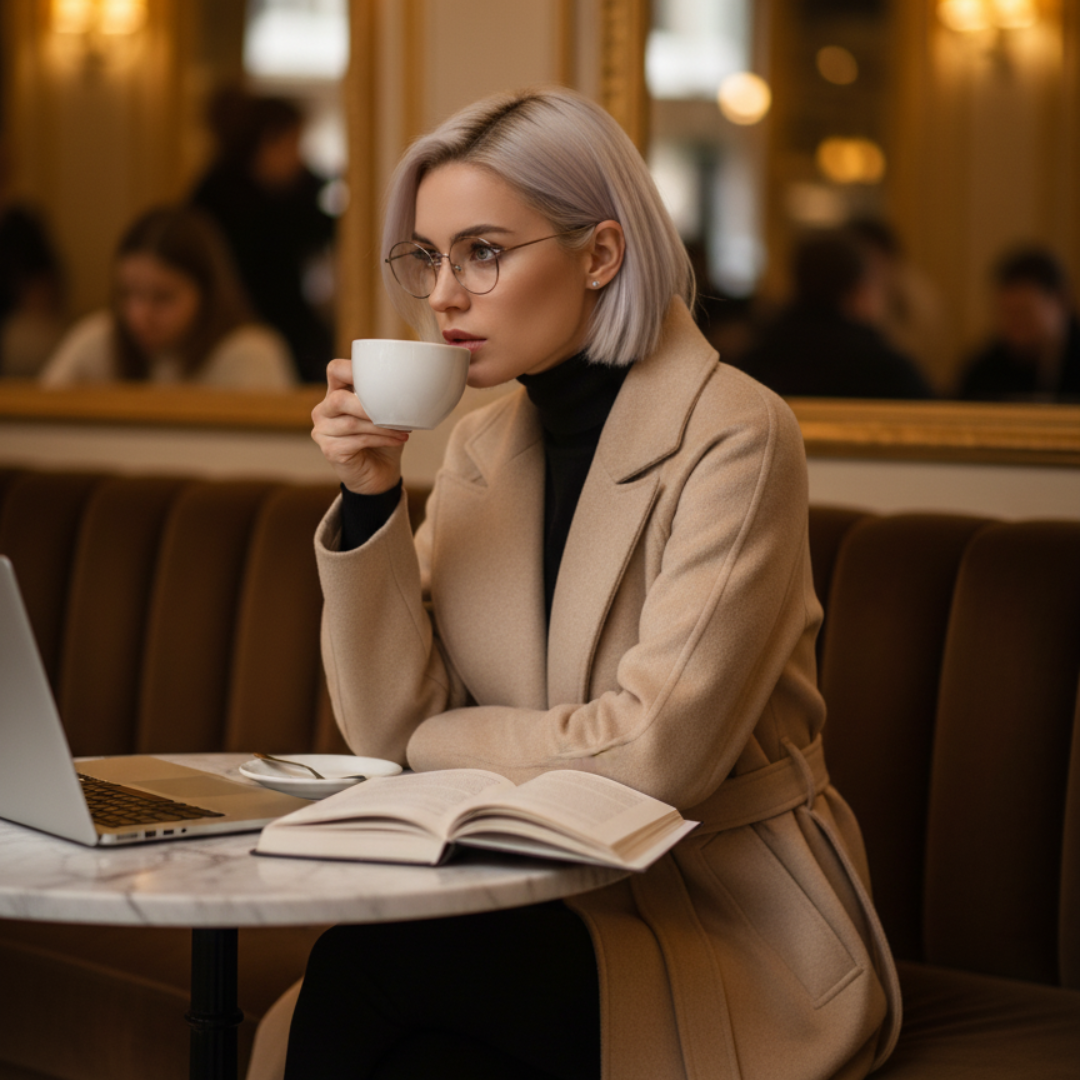 Waterproof Brown Trench Coat+Touchscreen gloves Buy 1 Get 1 Glove Free