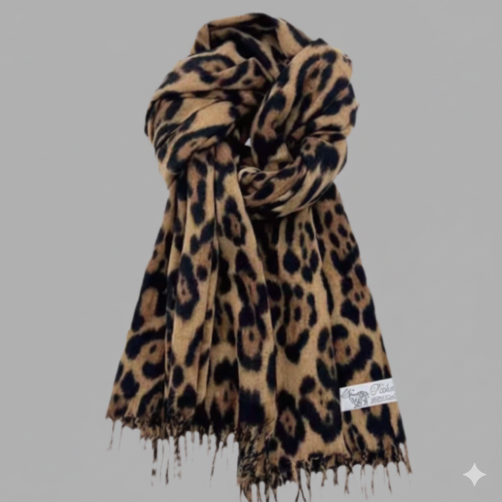 Faux Fur jacket Coat Women UK Autumn 2025 +Leopard Print Scarf Buy 1 Get 1 Free