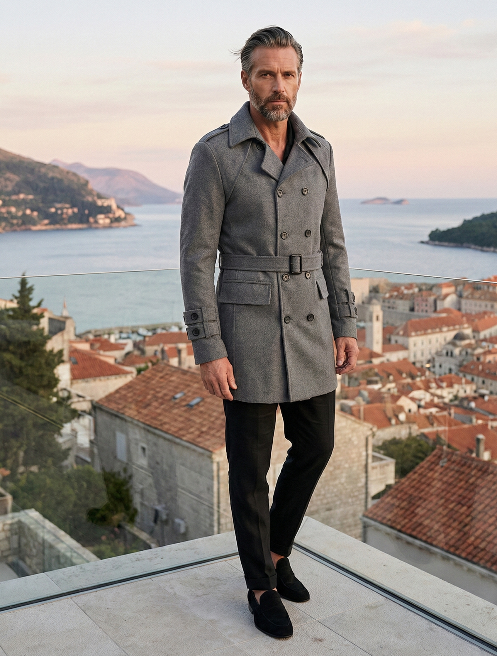 Coat Autumn Winter Mens Zyoralux