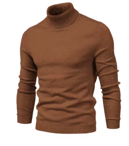 Turtleneck Sweater Casual Zyoralux