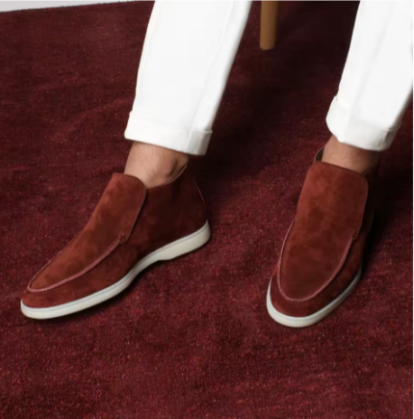 High Suede Loafers Zyoralux