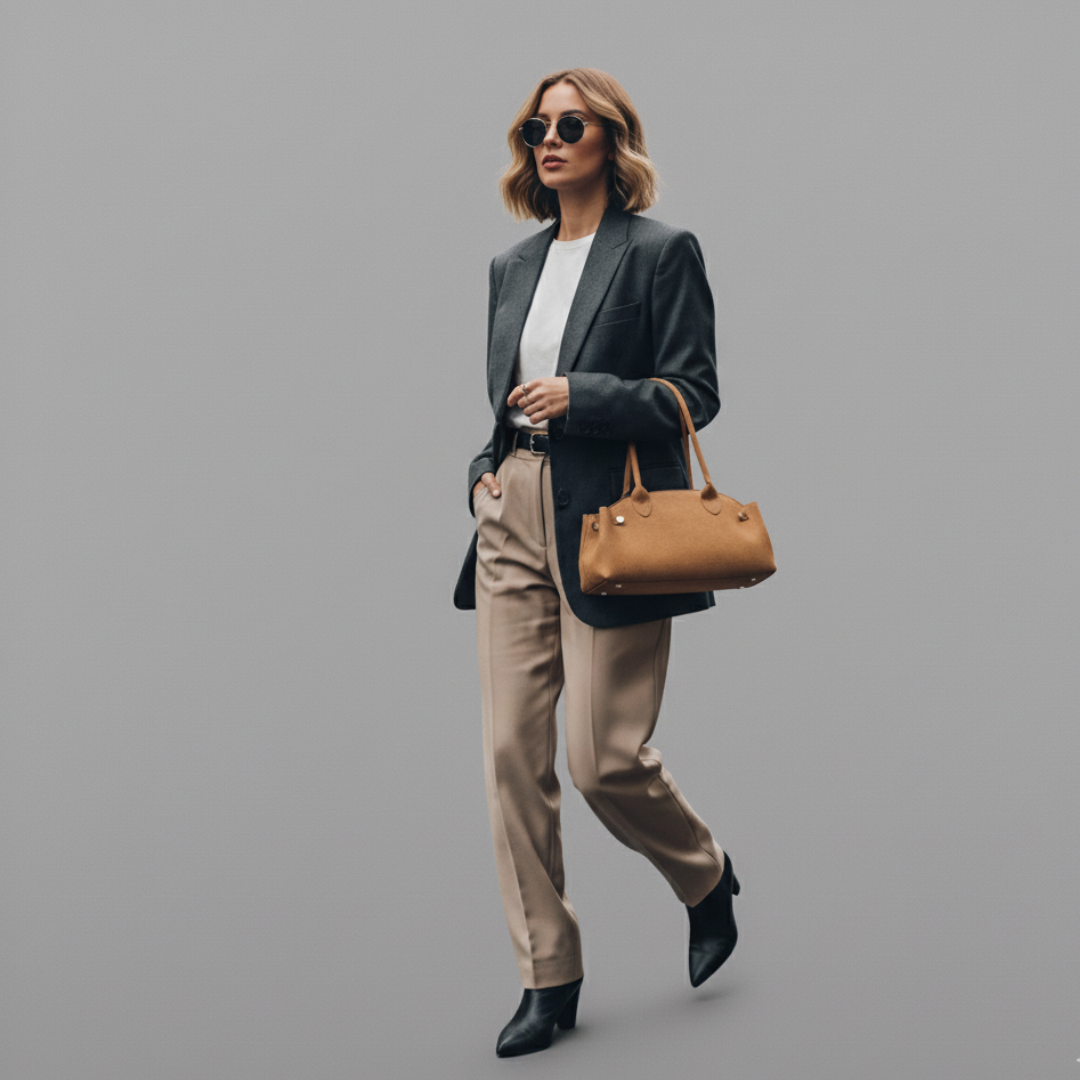 Scarlet Suede Crossbody Bag