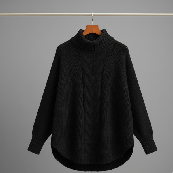 Pullover High Neck Fall Winter Autumn 2025 Buy one, get another free.