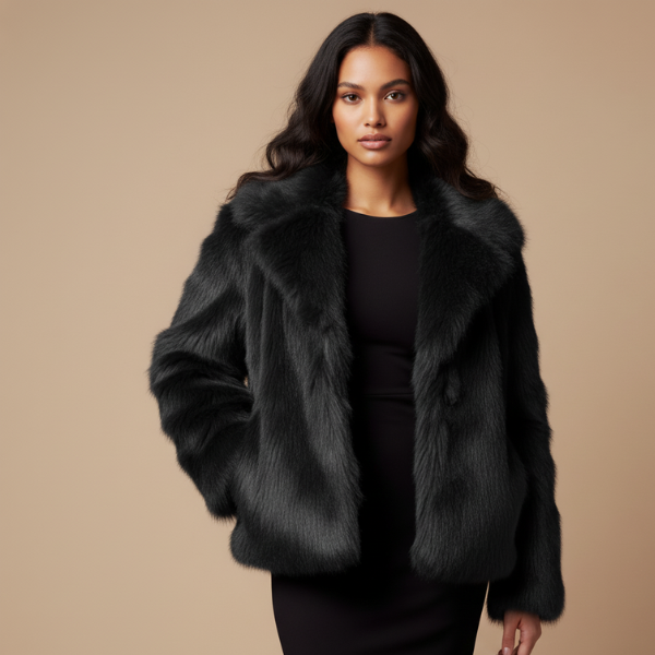Elegant Faux Fur Coat Warm Fluffy 2025 Buy one, get one free.