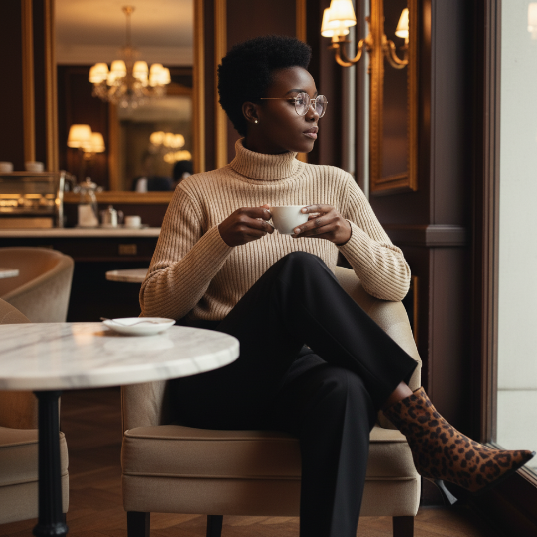 Leopard Suede Ankle Boots