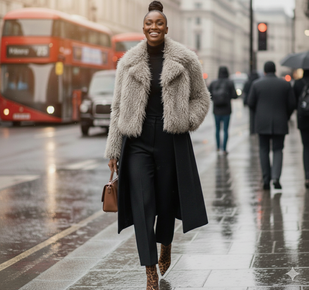 Leopard Suede Ankle Boots