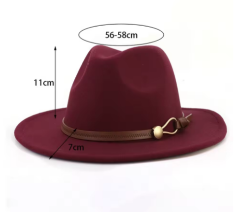 Mad hatter fedora hat in tweed ZyoraLux