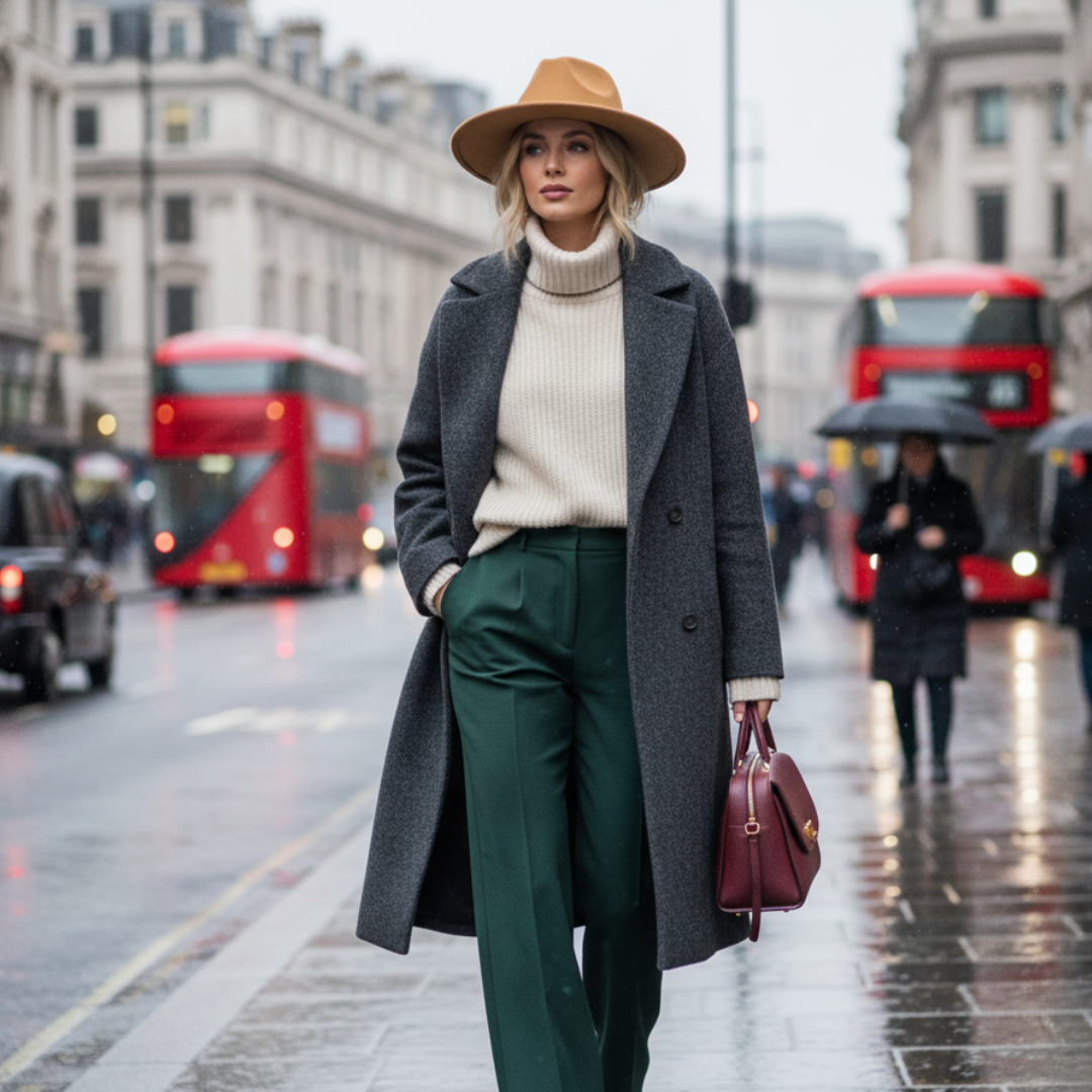Mad hatter fedora hat in tweed ZyoraLux